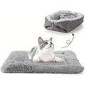 Cama 3 en 1 para Gatos – Alfombra, Tapete y Cueva Multifuncional