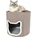 Cama Cueva para Gatos – Suave, Lavable y Plegable
